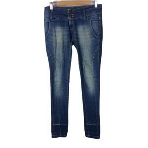 Zara TRF Core Denim Dark Wash Skinny Jeans Size 6